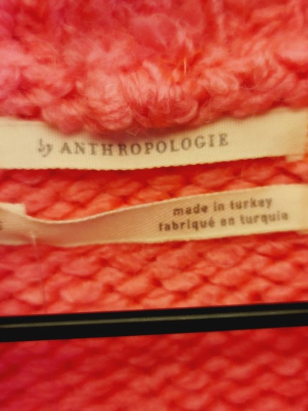 NEW Anthropologie Pink Mock Neck Cable-Knit Sweater - Various - Picture 5 of 12